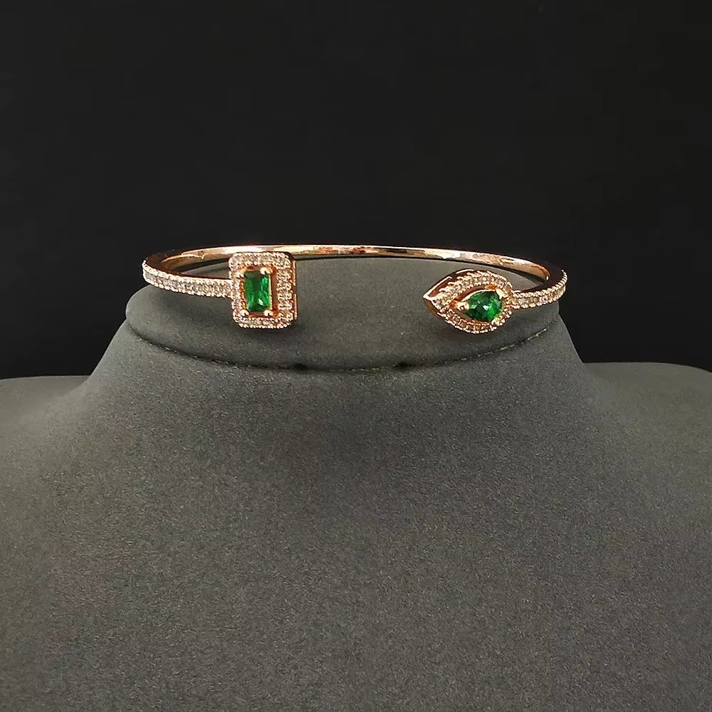 The 'Elegance Cuff' Gemstone Bangle - Limited Edition