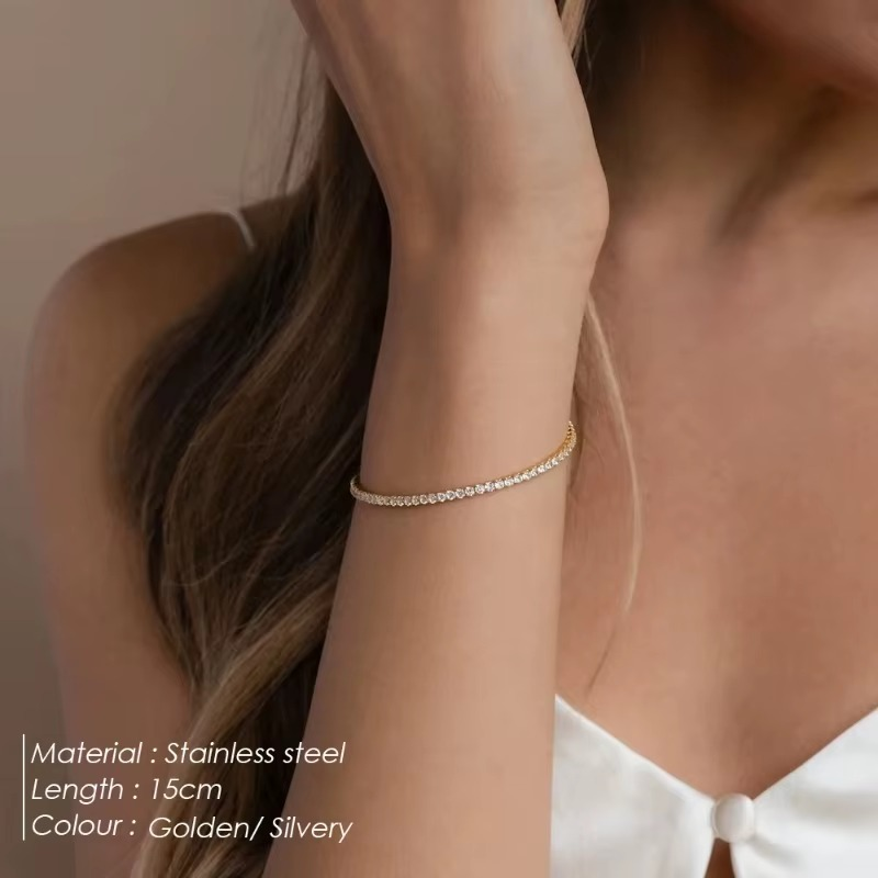 💎 Stainless Steel Bracelet – Shine Every Day ✨