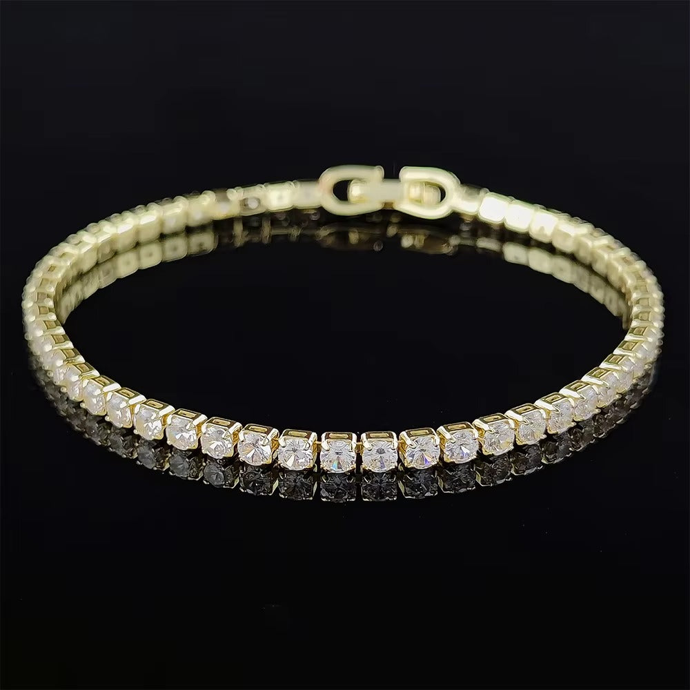 ✨ Diamond Tennis Bracelet – Elegant & Timeless 💎