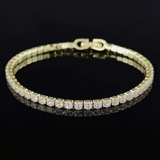 ✨ Diamond Tennis Bracelet – Elegant & Timeless 💎