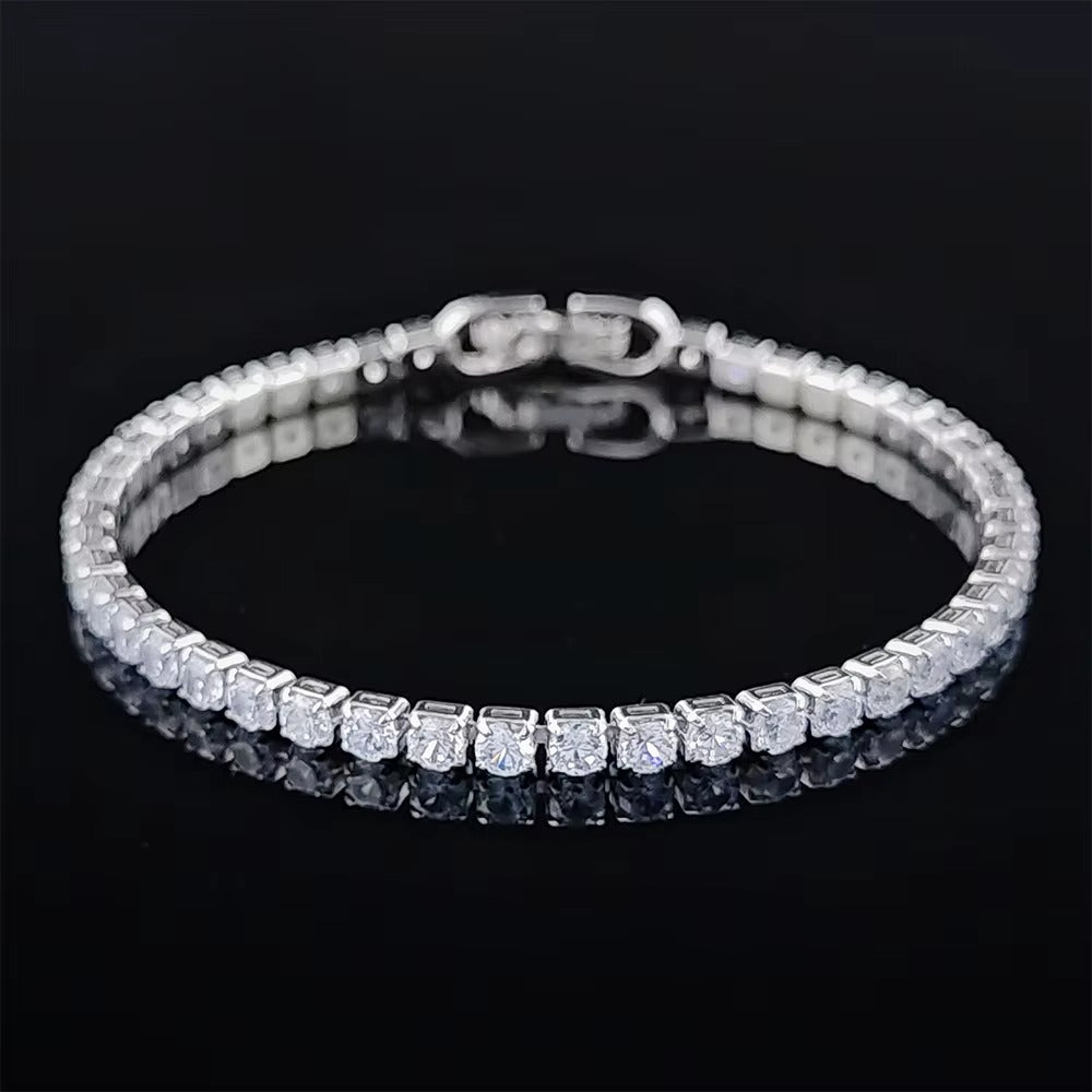 ✨ Diamond Tennis Bracelet – Elegant & Timeless 💎